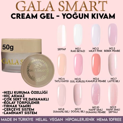 Gala Cream Jel 30 gr