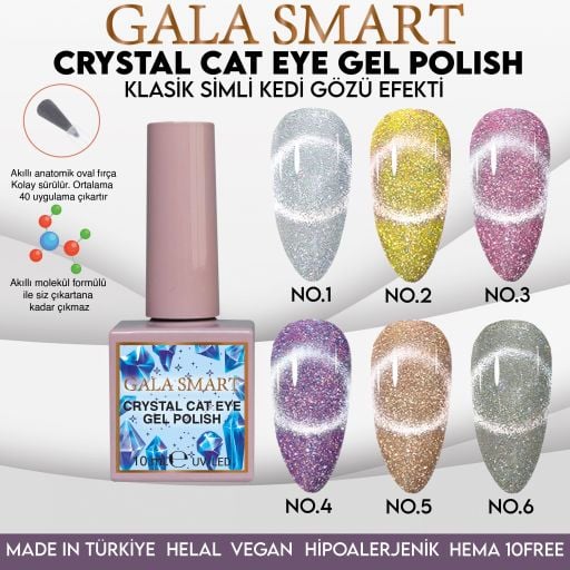 GALA CRYSTAL CAT EYE 10ML