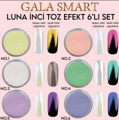 LUNA İNCİ TOZ 6LI SET