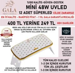 MİNİ UV LED LAMBA 48WATT