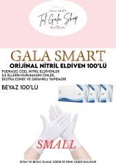 NİTRİL ELDİVEN 100'LÜ BEYAZ SMALL