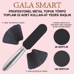 METAL TOPUK TÖRPÜ +22 YEDEK