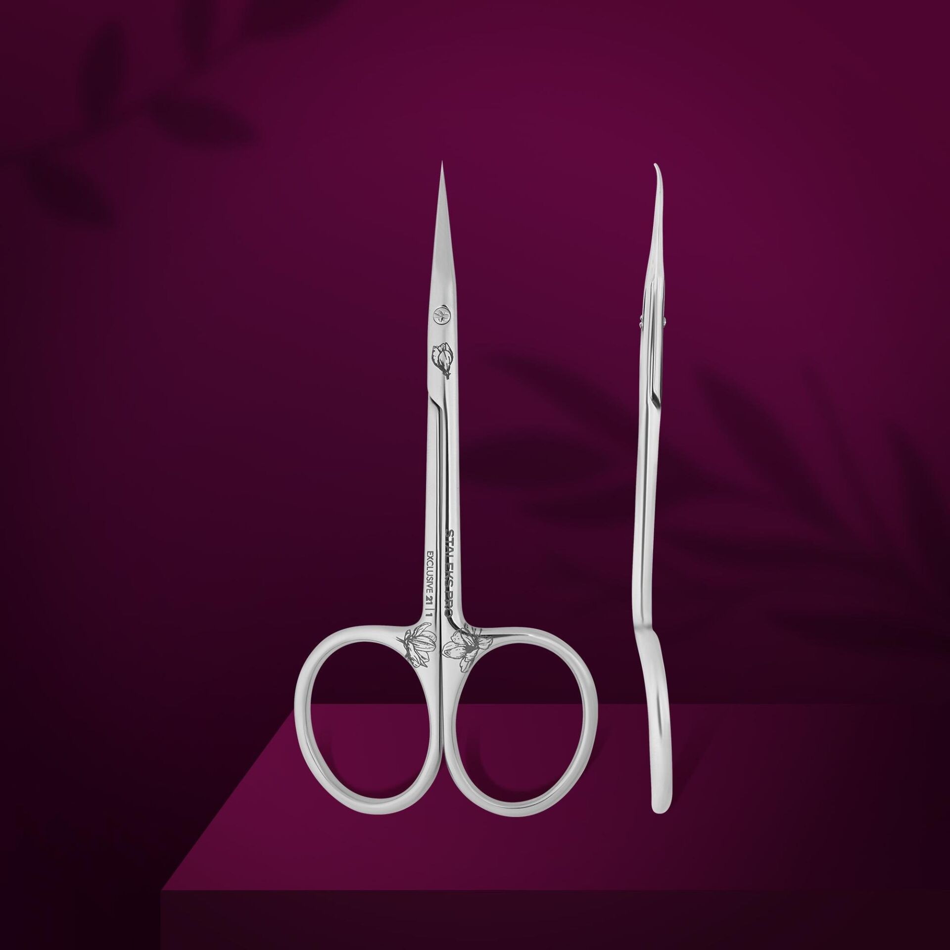 STALEKS PRO EXCLUSIVE 21 TYPE 1 Kancalı Tırnak Eti Makası / SX-21/1m