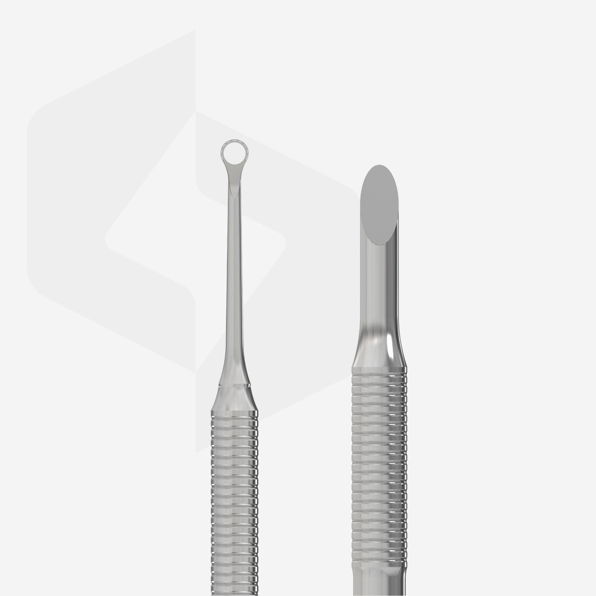 STALEKS PRO EXPERT 51 TYPE 2 Tırnak Eti İtici Pusher (Yamuk İtici + Halka) / PE-51/2