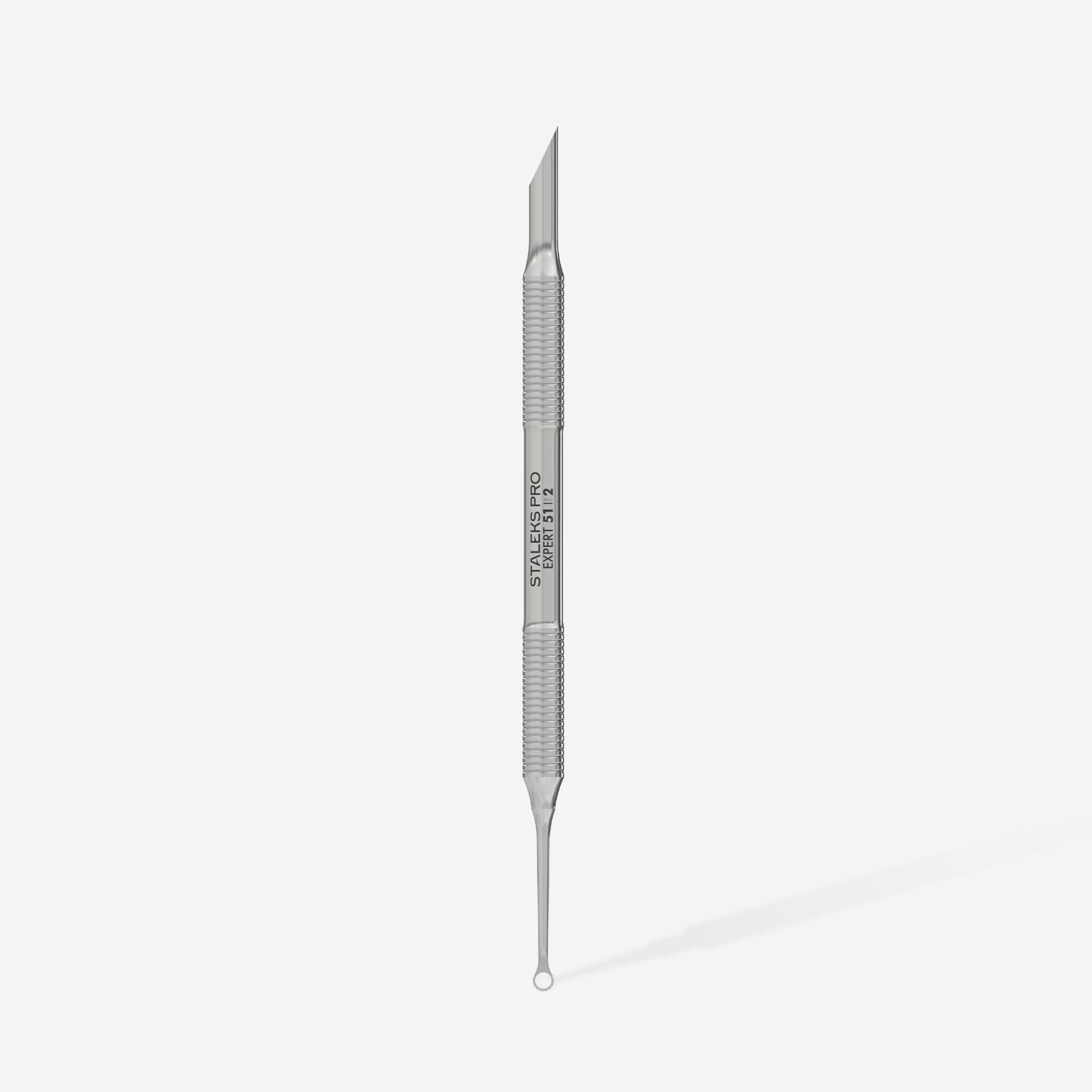 STALEKS PRO EXPERT 51 TYPE 2 Tırnak Eti İtici Pusher (Yamuk İtici + Halka) / PE-51/2