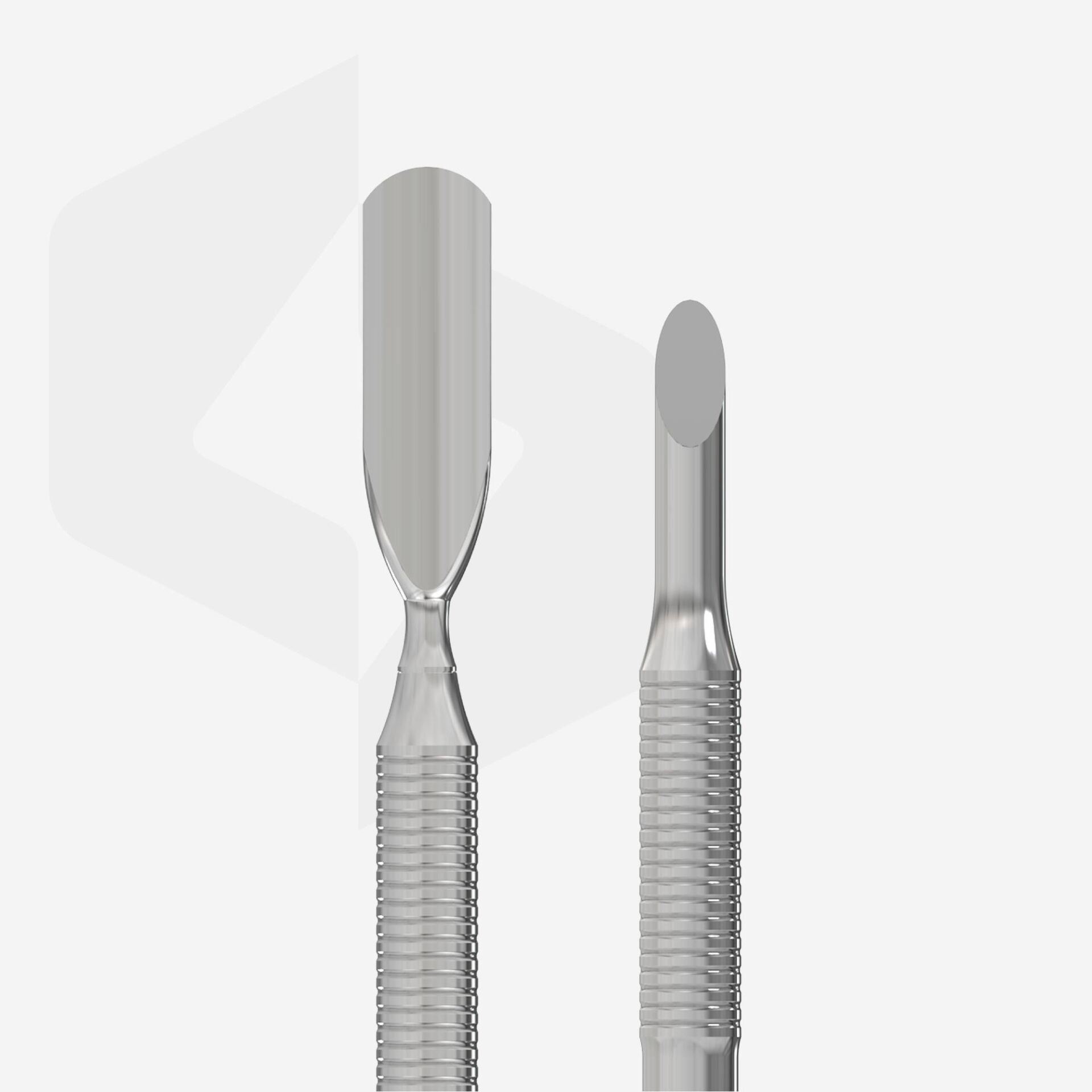 STALEKS PRO EXPERT 90 TYPE 2 Tırnak Eti İtici Pusher (Yamuk + Yuvarlak Geniş İtici) / PE-90/2