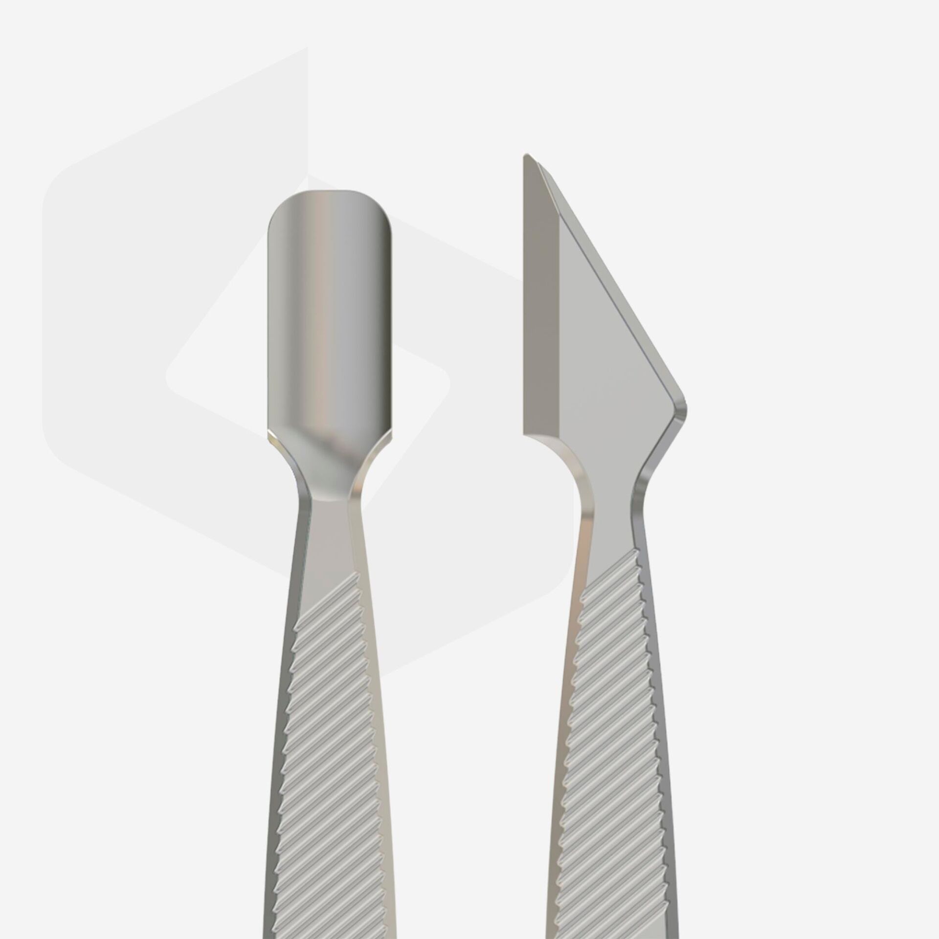 STALEKS CLASSIC 10 TYPE 1 Tırnak Eti Düz İtici Pusher (Yuvarlak İtici + Üçgen Uç) / PC-10/1