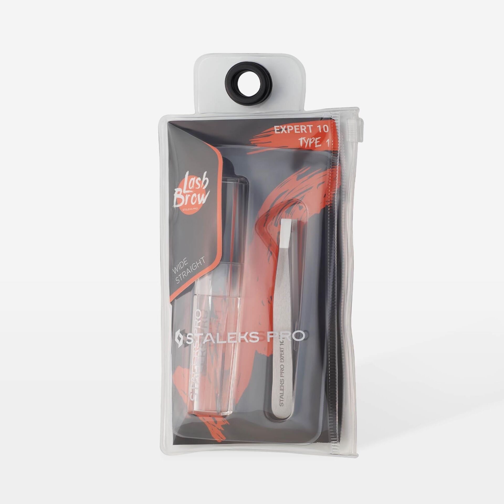 STALEKS PRO EXPERT 10 TYPE 1 Kaş Cımbızı (Geniş Düz Kenarlar) / TE-10/1
