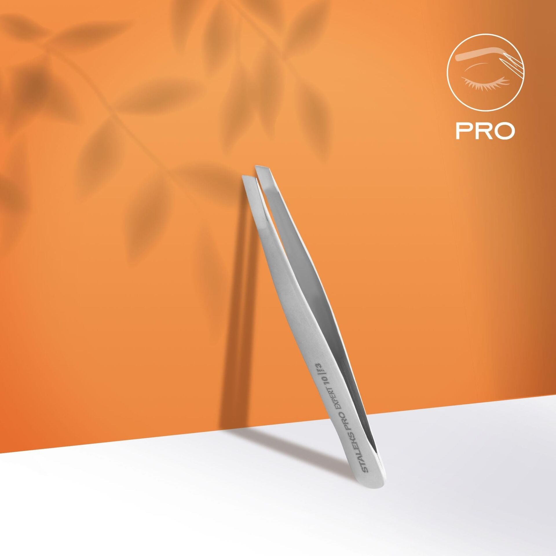 STALEKS PRO EXPERT 10 TYPE 3 Kaş Cımbızı (Geniş Yamuk Kenarlar) / TE-10/3