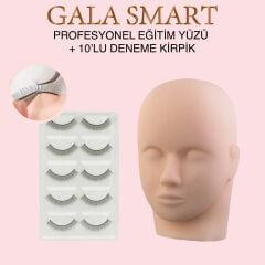 EĞİTİM YÜZÜ 10'LU DENEME KİRPİĞİ
