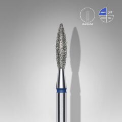 STALEKS PRO Elmas Alev Freze, Mavi, Çap 2,3 mm, Çalışma Kısmı 10 mm / FA10B023/10