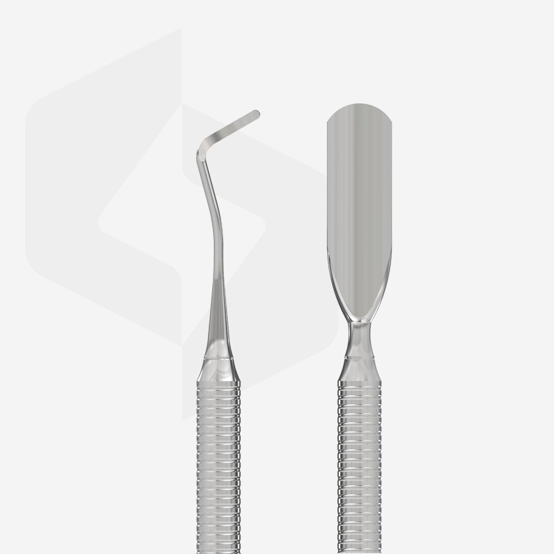 STALEKS PRO PODO 20 TYPE 1 Pedikür Küret (Küret + Yuvarlak İtici) / PP-20/1