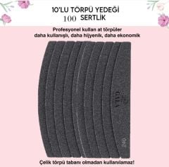 10'LU YEDEK TÖRPÜ EĞİMLİ (100 GRİT)