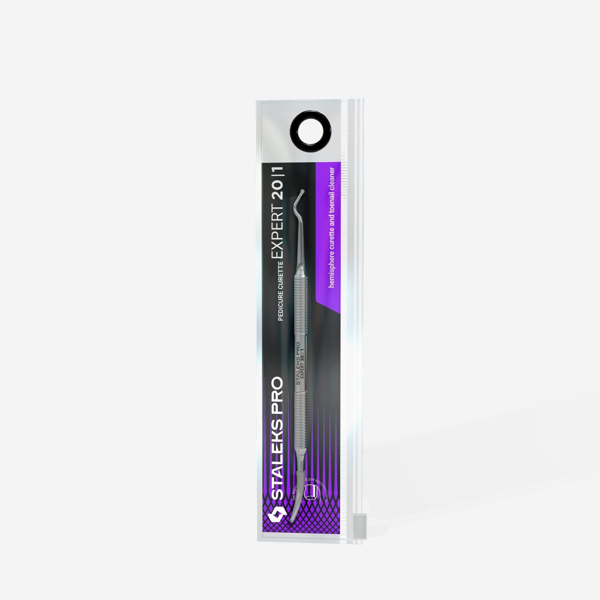 STALEKS PRO EXPERT 20 TYPE 1 Pedikür Küret (Yarım Küre Ve Sivri Uçlar) / PE-20/1