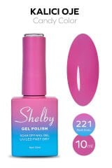 Shelby Kalıcı Oje 10 ml No:221 Candy Gel