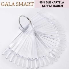 RENK KARTELA 50'Lİ ŞEFFAF
