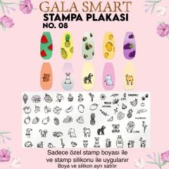 GALA STAMP PLAKA NO:8