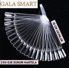 RENK KARTELA MİNİ 20'Lİ ŞEFFAF